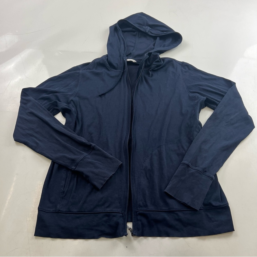Lativ boys blue zip up hooded jacket XXL L87-33